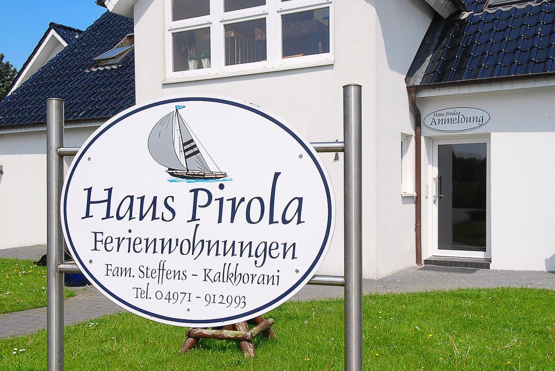 Haus Pirola Bensersiel Rom bilde